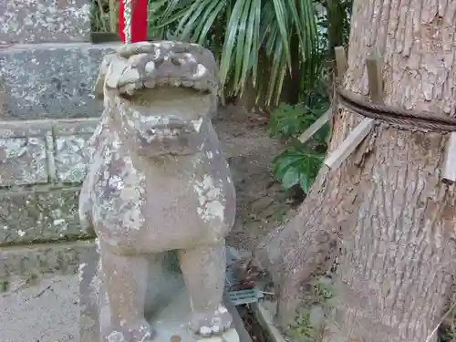 高瀧神社の狛犬