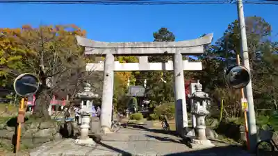 甲斐総社八幡神社の鳥居