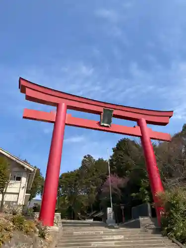 甲八幡神社の鳥居