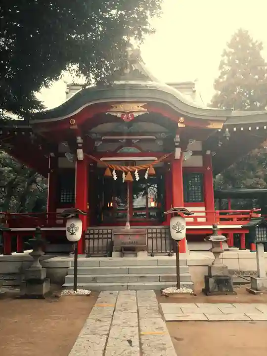 柏諏訪神社の本殿・本堂
