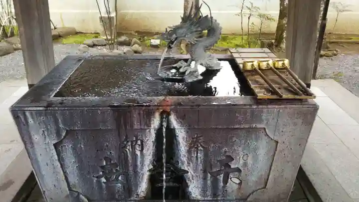 修禅寺の手水舎