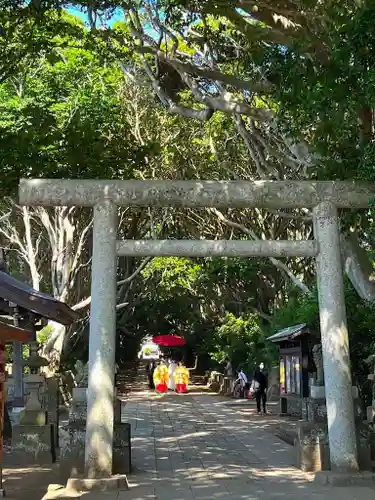 酒列磯前神社の鳥居