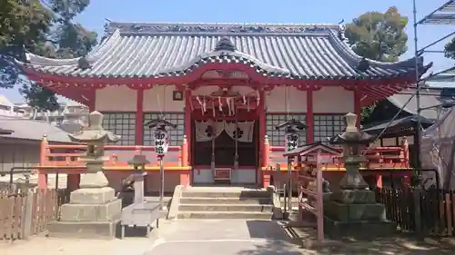 粟津天満神社の本殿・本堂