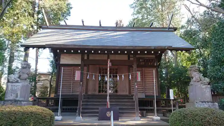 西町神明社の本殿・本堂