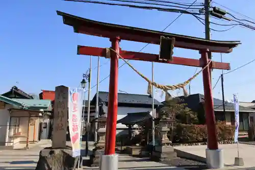 大鏑神社の鳥居