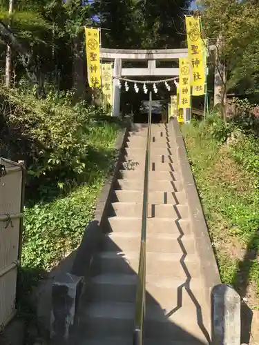 聖神社の鳥居