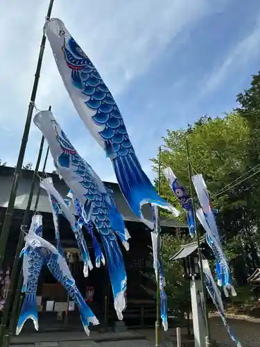 滑川神社 - 仕事と子どもの守り神(福島県)
