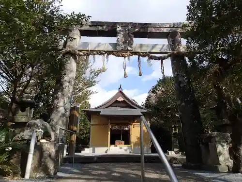 天手長男神社の鳥居