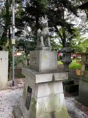 久保稲荷神社の狛犬