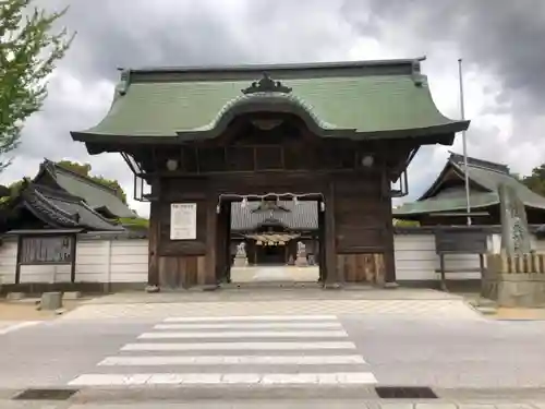 曽根天満宮の山門