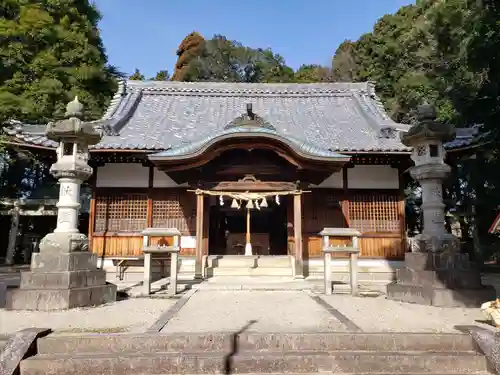 八王子神社の本殿・本堂