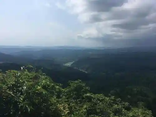 御岩神社の景色