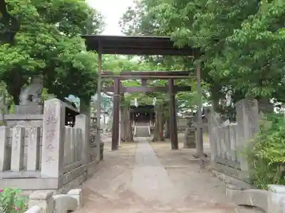 加茂神社の鳥居