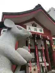 敷津松之宮　大国主神社の狛犬