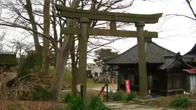 安禅寺の鳥居