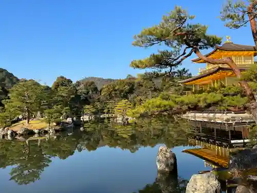 鹿苑寺（金閣寺）の庭園