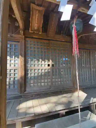 西丘神社の本殿