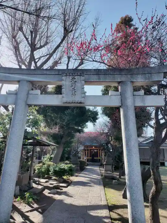 北野天神(仲六郷北野神社)(東京都)