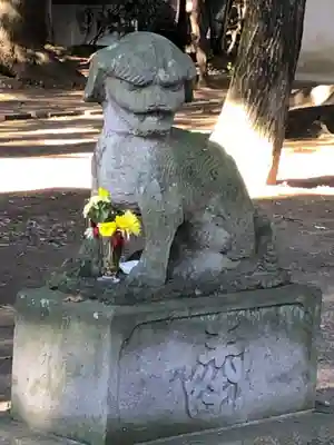 東村山八坂神社の狛犬