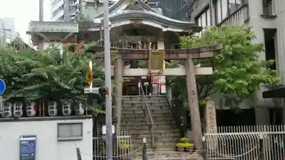 綱敷天神社御旅社の鳥居