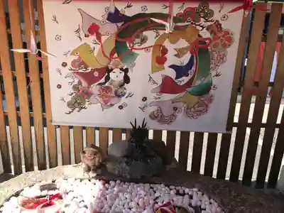 別小江神社の手水舎