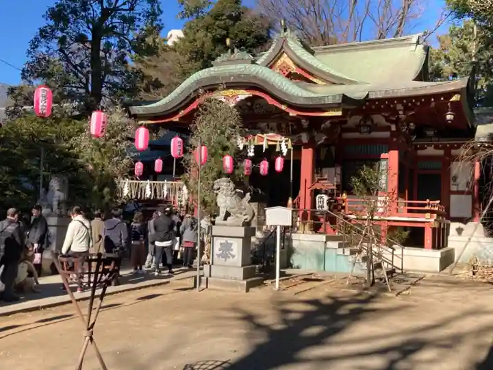 中野氷川神社の本殿・本堂