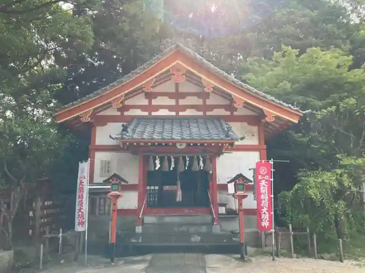 天開稲荷社の本殿・本堂