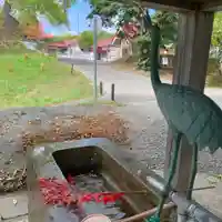 釧路一之宮 厳島神社の手水舎