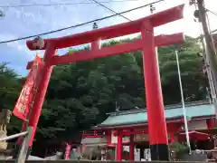 徳島眉山天神社の鳥居