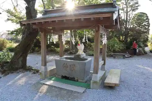 鷲宮神社の手水舎
