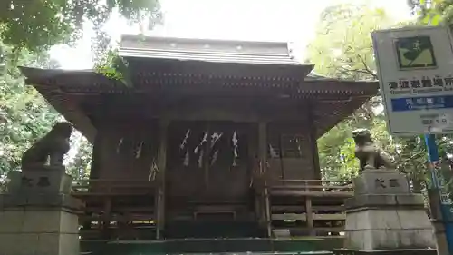 鬼越神社の本殿・本堂
