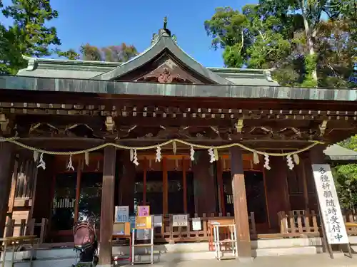 朝日森天満宮の本殿