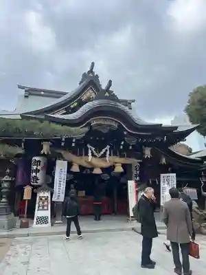 櫛田神社の本殿・本堂