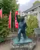 亀有香取神社の像