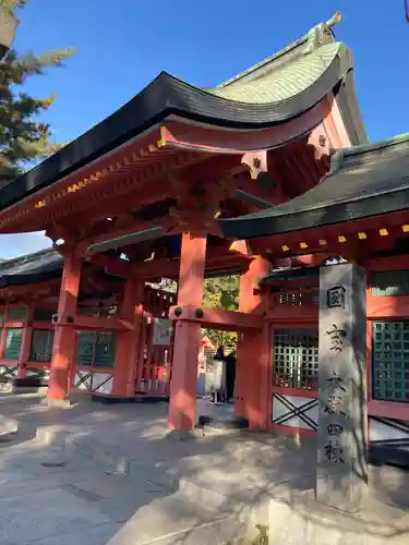 住吉大社の山門・神門