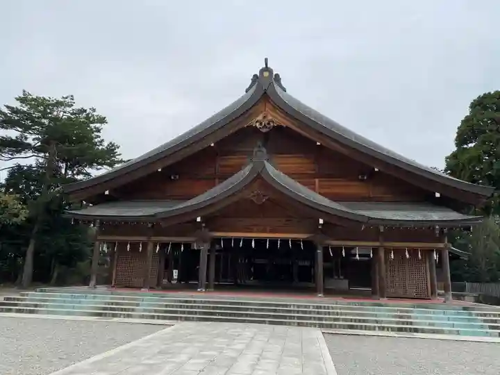 富山縣護國神社の本殿・本堂