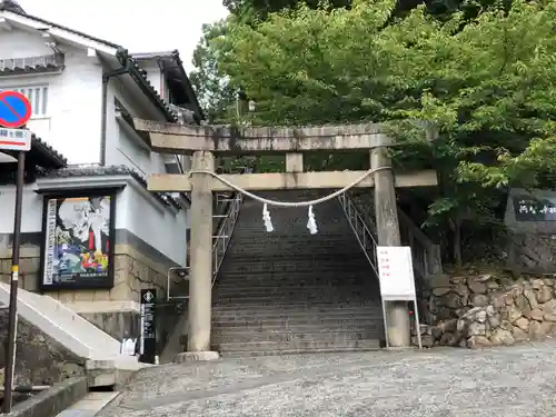 阿智神社の鳥居