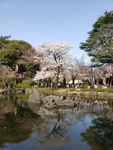 靖國神社の庭園