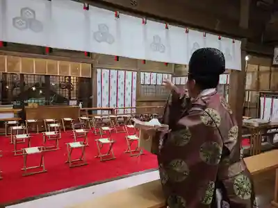 釧路一之宮 厳島神社のお祭り