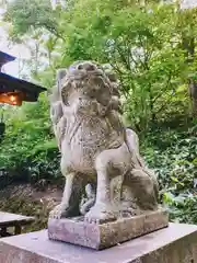 七滝神社の狛犬