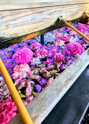 検見川神社の手水舎