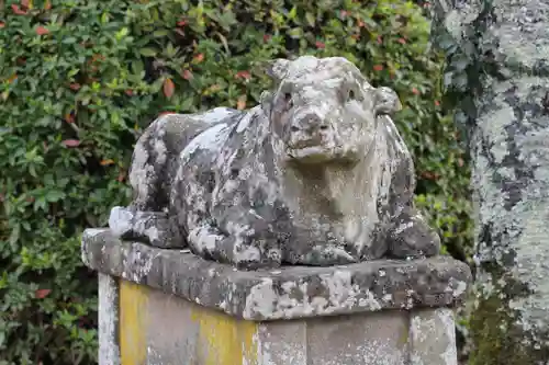 伊甚神社の狛犬