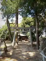 湯泉神社の鳥居