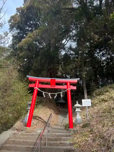 村山浅間神社の鳥居