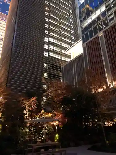 福徳神社（芽吹稲荷）の庭園