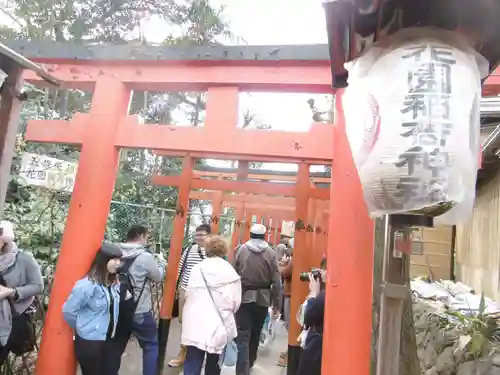 花園稲荷神社の鳥居