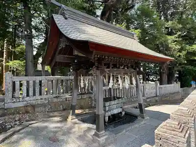 諏訪大社の手水舎