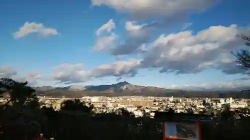 建勲神社の景色