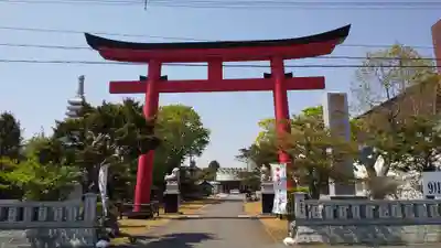 白老八幡神社の鳥居