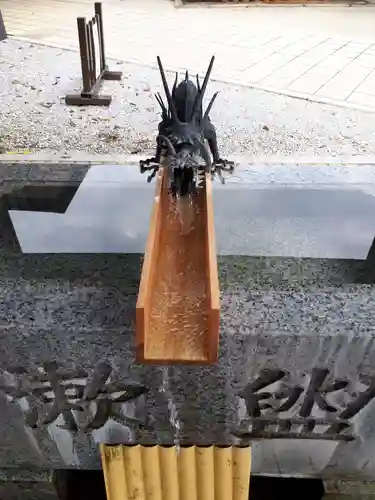川越八幡宮の手水舎